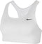Nike Dri-FIT Swoosh - Sportbeha Dames - Nonpded - Wit - M