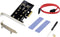 Conceptronic EMRICK05B - PCIe 3.0 M.2 Uitbreidingskaart - 32 Gbit/s Bandbreedte - 40 mm x 102 mm x 18 mm