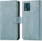 iMoshion Hoesje Geschikt voor Motorola Moto E13 Hoesje Met Pasjeshouder - iMoshion Luxe Bookcase - Lichtblauw