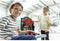 Klein Toys Bosch werkplaats - 82 onderdelen - incl. leerfuncties en bankschroef - multicolor