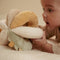 Little Dutch - Grijpbal Newborn Naturals - Zachte stof en verschillende texturen - Wit