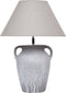 AGEFET - Tafellamp - Grijs - Keramiek