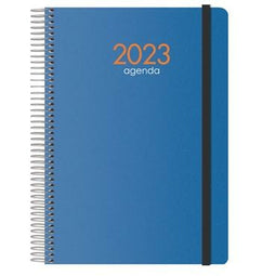 Agenda DOHE SYNCRO 2023 Blauw (15 x 21 cm)