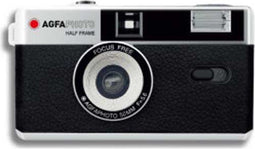 Agfa Photo Reusable Photo Camera 35mm Half Frame (Black