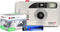 AgfaPhoto Set Analog 603020 – Appareil Photo Argentique Réutilisable Motorisé – Pellicule et Pile Incluses
