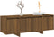 vidaXL - Tv-meubel - 120x30x40,5 - cm - bewerkt - hout - bruin - eikenkleur