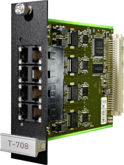 AGFEO T-708 telefonie switch Zwart, Groen