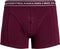 Jack&Jones 3P - Basic Heren Boxershorts - Elastische band met logo - Zwart Donkerblauw Bordeaux (3-pack)