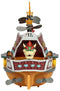 Jakks Pacific Super Mario Deluxe - Bowsers doomschip met figuur - 6 cm