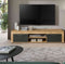 Furnilux Jam - Lowboard - 40x160x37cm - Grijs Eiken