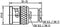 Telegärtner 100023337 100023337 BNC-connector Stekker, recht 50 Ω 1 stuk(s)