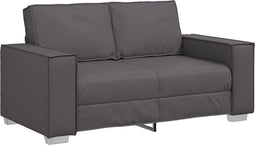 vidaXL - Grijze - Loveseat - Sofa - 120 - cm - - - Kunstleer