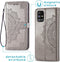 iMoshion Hoesje Geschikt voor Samsung Galaxy M31s Hoesje Met Pasjeshouder - iMoshion Mandala Bookcase - Grijs
