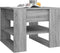 vidaXL - Salontafel - 55,5x55x45 - cm - bewerkt - hout - grijs - sonoma - eikenkleurig