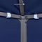 vidaXL - Vervangend - tentdoek - prieel - 310 - g/m² - 3x3 - m - donkerblauw