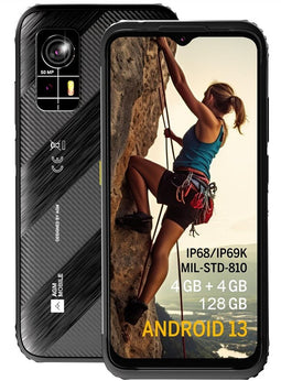 AGM H6 Lite Grijs, Zwart