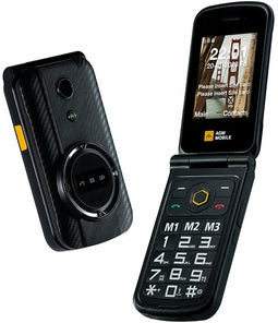 AGM M8 Flip Zwart