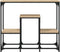 vidaXL - Wandtafel - 89,5x28x76 - cm - bewerkt - hout - sonoma - eikenkleurig