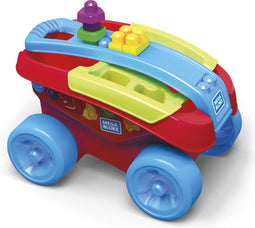 Mega Bloks Vormen Sorteer Wagen Bouwset - 25 bouwstenen