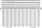 Scheidingsplaat kaartenbak han a5 dwars lichtgrijs | 5 stuks