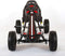 Volare Go Kart Racing Car - Go Kart - Luchtbanden - Grijs Zwart