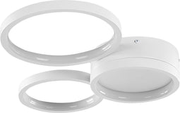 AGNAT - Plafondlamp - Wit - Staal