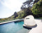 Intex Canopy Island - Opzetzwembad 199 x 150 cm - Afneembaar zonnescherm - Wit/Bruin
