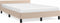 vidaXL - Bedframe - zonder - matras - 120x190 - cm - kunstleer - cappuccinokleurig