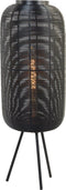 Light & Living Tafellamp Tomek - Zwart - Ø25cm - Modern - Cadeau - Cadeautje - Cadeautjes - Cadeau vrouw - Cadeau man - Cadeau voor haar - Cadeau voor hem - Kado - Kado man - Kado vrouw