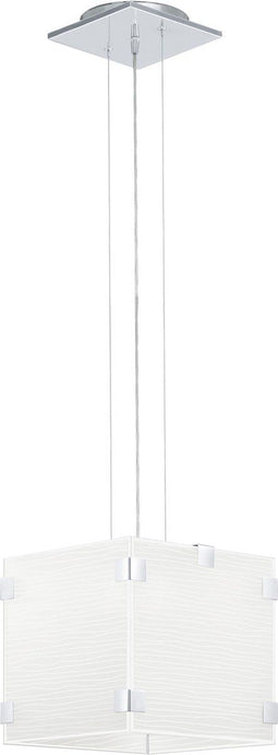 EGLO Alea - Hanglamp - 1 Lichts - Chroom - Wit