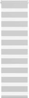 vidaXL - Zebra - rolgordijn - 40x100 - cm - stofbreedte - 35,9 - cm - lichtgrijs