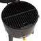 Boretti Tonello - Houtskoolbarbecue - Ø 37 cm - Draagbaar - Zwart