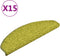 vidaXL - Trapmatten - 15 - st - 65x21x4 - cm - groen