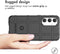 iMoshion Hoesje Geschikt voor Samsung Galaxy S23 FE Hoesje Siliconen - iMoshion Rugged Shield Backcover - Zwart