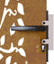 vidaXL - Poort - 85x175 - cm - boomontwerp - cortenstaal