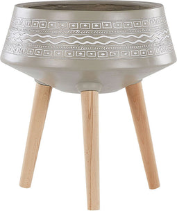 AGRIA - Plantenbak - Beige - 47 cm - Magnesiumoxide