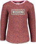B. Nosy - Baby Meisjes T-shirt - All-over-print met "weekend" artwork - Maat 86
