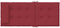 vidaXL - Stoelkussens - 4 - st - hoge - rug - oxford - stof - wijnrood
