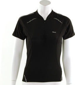 Agu Araldo - Sportshirt - Dames - Maat L - Black;White