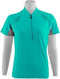 Agu Aroya - Sportshirt - Algemeen - Maat XL - Turquoise;Light Grey