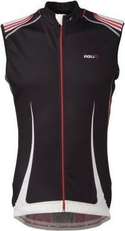 Agu Generoso - Sportshirt - Heren - Maat XXL - Wit;Zwart;Rood