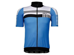Agu Naro fietsshirt korte mouwen blauw heren S