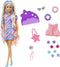Barbie Totally Hair Doll - Blond, blauw, paars - Barbiepop