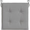 vidaXL - Tuinstoelkussens - 4 - st - 50x50x3 - cm - oxford - stof - grijs