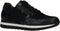 Gabor 96.438 - Lage Sneakers - Suède met krokodillenprint - Zwart - Maat 36
