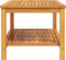 vidaXL - Salontafel - 70x40x45 - cm - Massief - Acaciahout