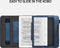 Lunso Geschikt voor Kobo Libra Colour hoes (7 inch) - Luxe Stand sleepcover - Blauw