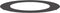 vidaXL - Plantenring - Zwart - Ø60/90 - cm - Staal