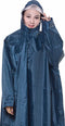 Fuegobird - Poncho Regenponcho - Waterdicht met reflecterende details - Unisex Cyan
