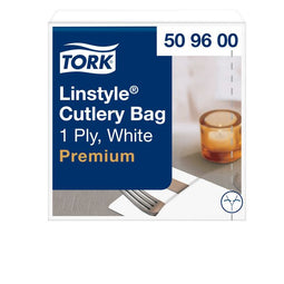 Tork - Pochette linstyle premium 1laags wit | 12 stuks